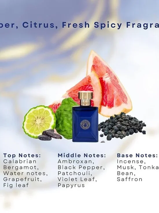 Versace Dylan Blue Pour Homme EDT,Woody Citrus Aquatic-Mini 5ml,0.17oz-BOXED-NEW - Picture 8 of 13